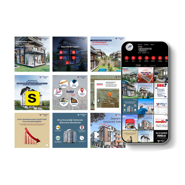 Dedesan İnşaat Sosyal Medya Yönetimi