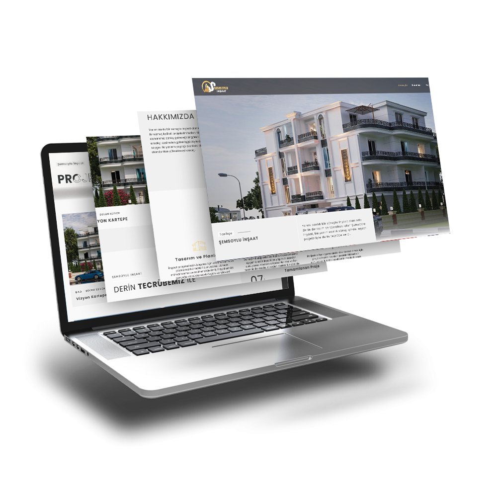 Şemsoylu İnşaat Web Site Tasarımı