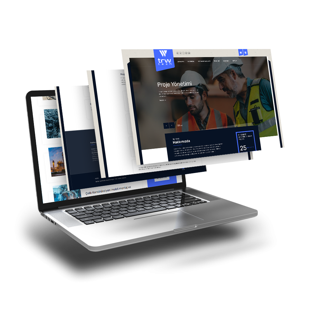 Trwtech için Kurumsal Websitesi