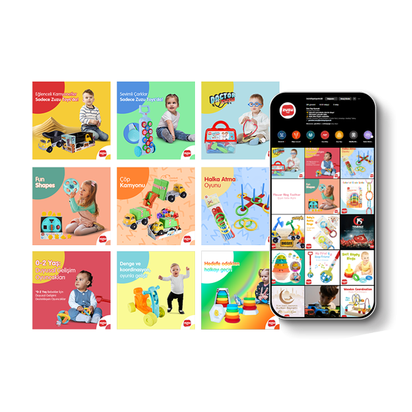 Zuzu Toys Sosyal Medya Yönetimi