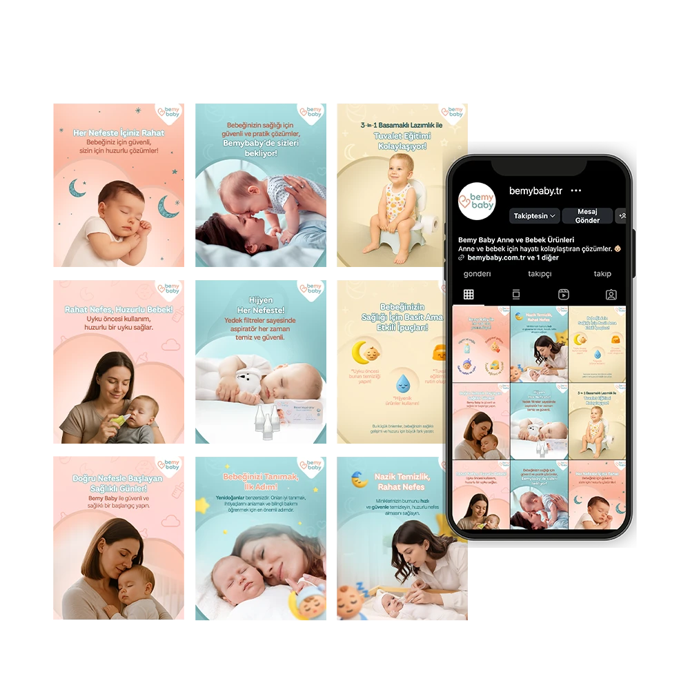 Bemy Baby Sosyal Medya Yönetimi