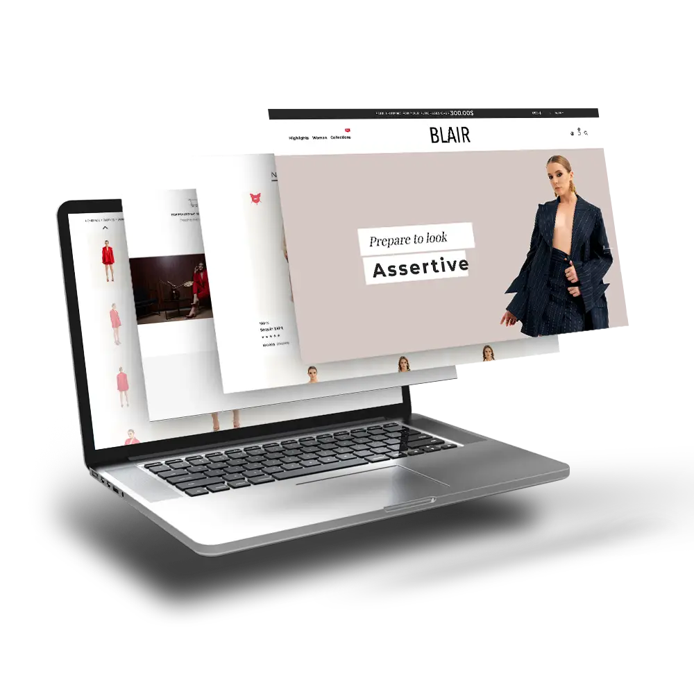 Blair Atelier E-Ticaret Web Sitesi