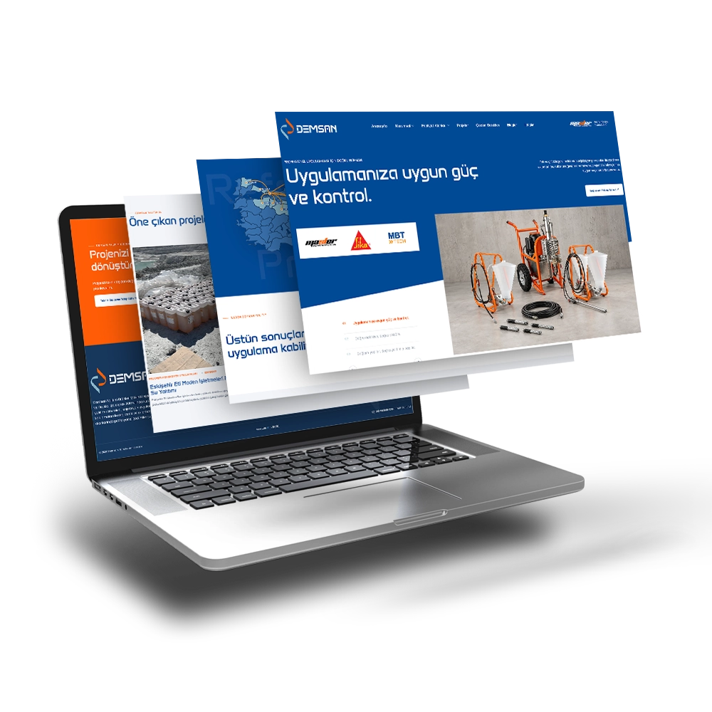 Demsan Yalıtım Web Tasarımı