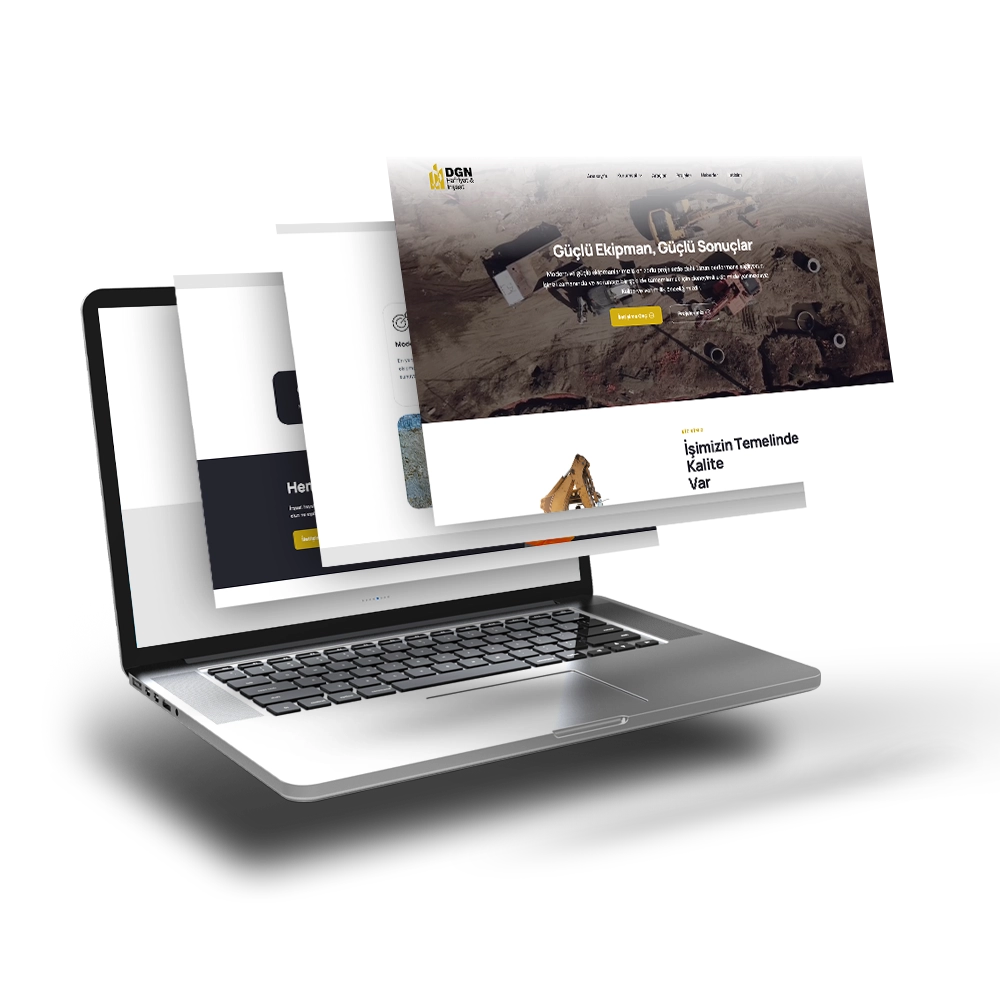 Doğan Hafriyat Web Sitesi Tasarımı