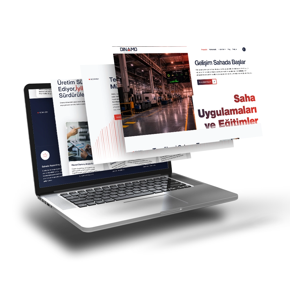 Dinamo Mühendislik Web Sitesi