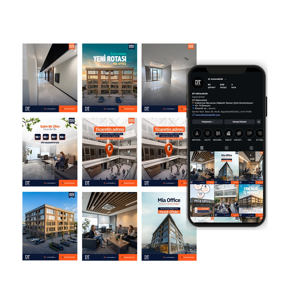 DT Mühendislik Sosyal Medya Yönetimi