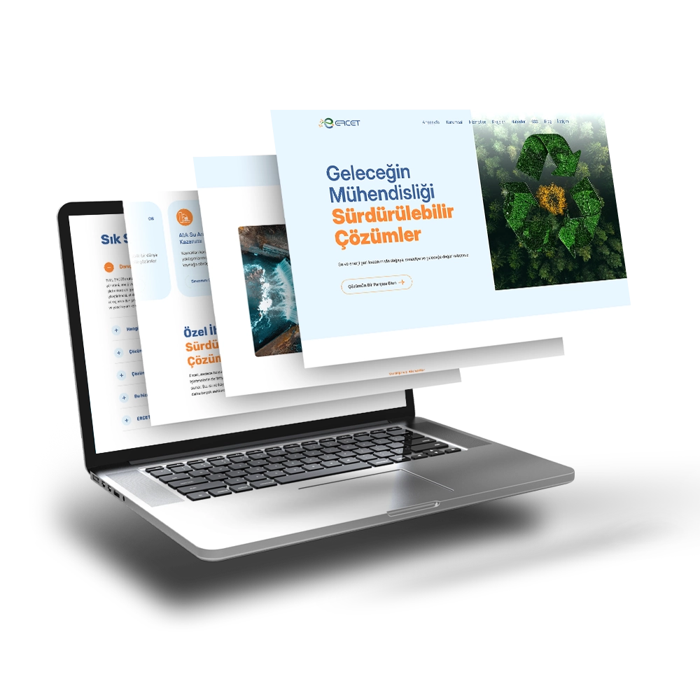 ERCET Web Tasarım Çalışması