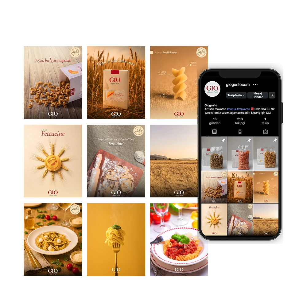 GIO Gusto Sosyal Medya Yönetimi