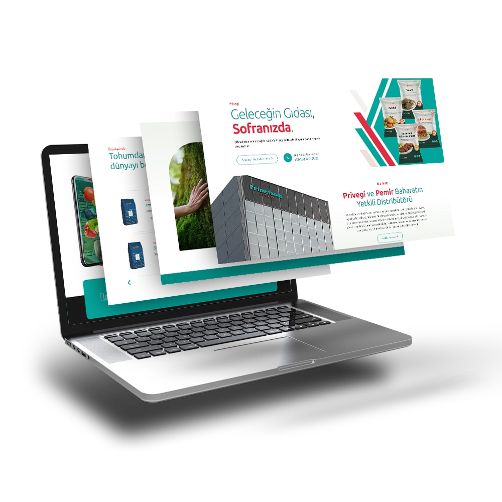 Primefoods Global Kurumsal Web Sitesi