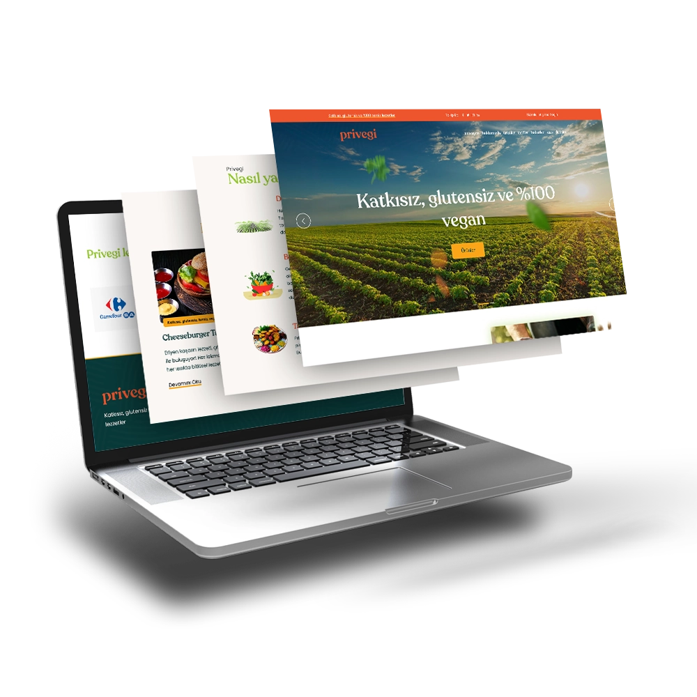 Privegi İçin Özelleştirilmiş Web Sitesi Yazılımı