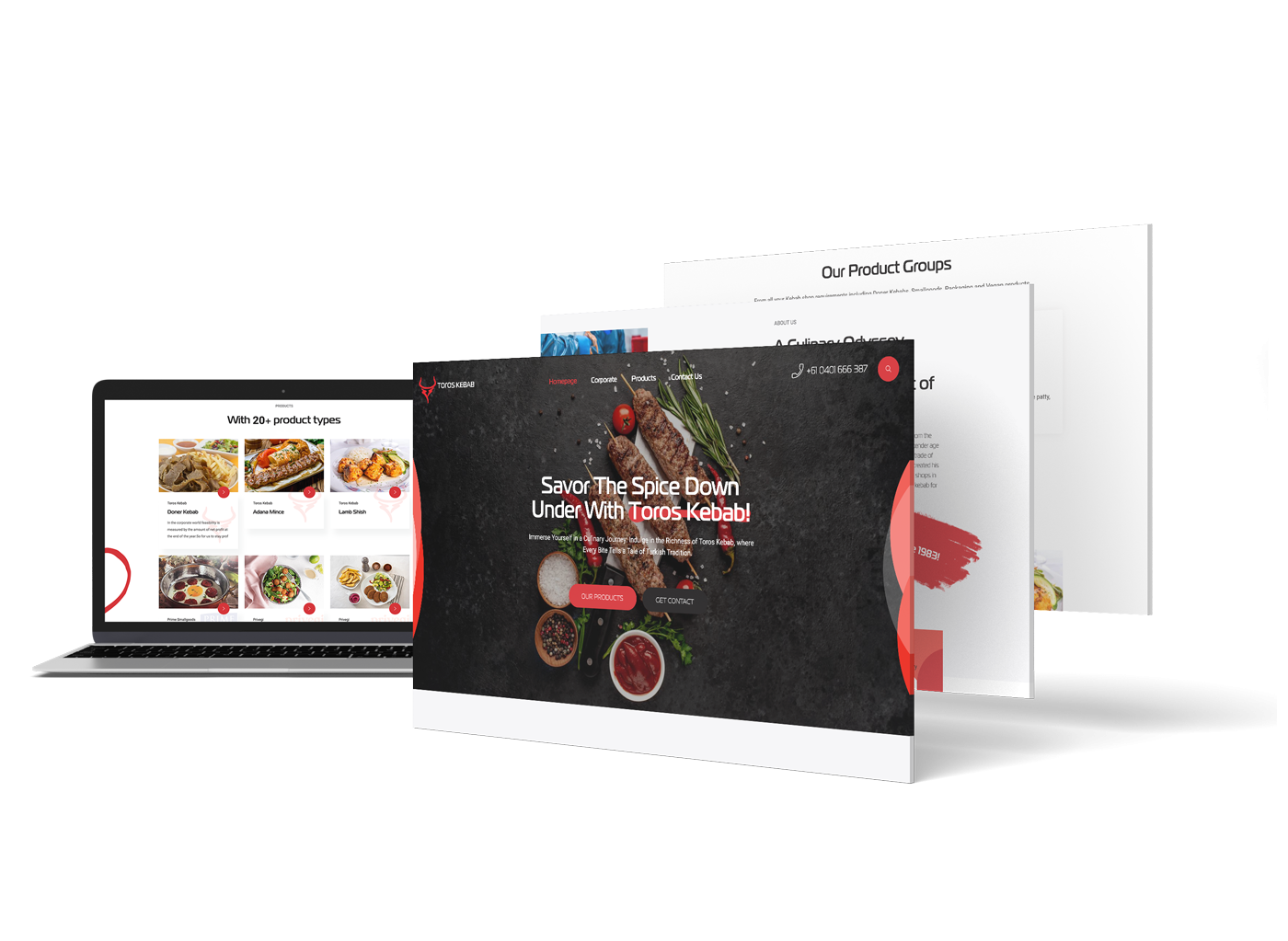 Toros Kebabs Web Sitesi Özel Web Tasarımı