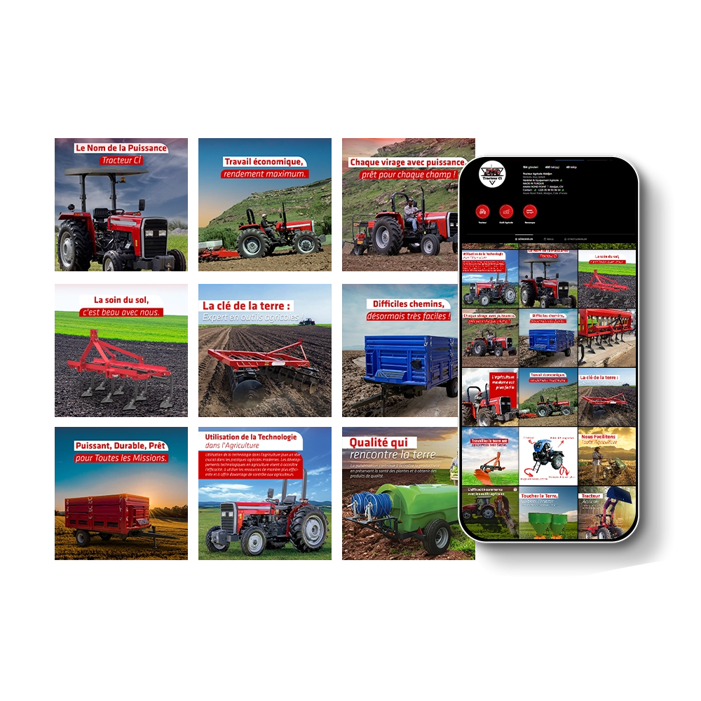 Tracteur Ci Aylık Sosyal Medya Çalışması