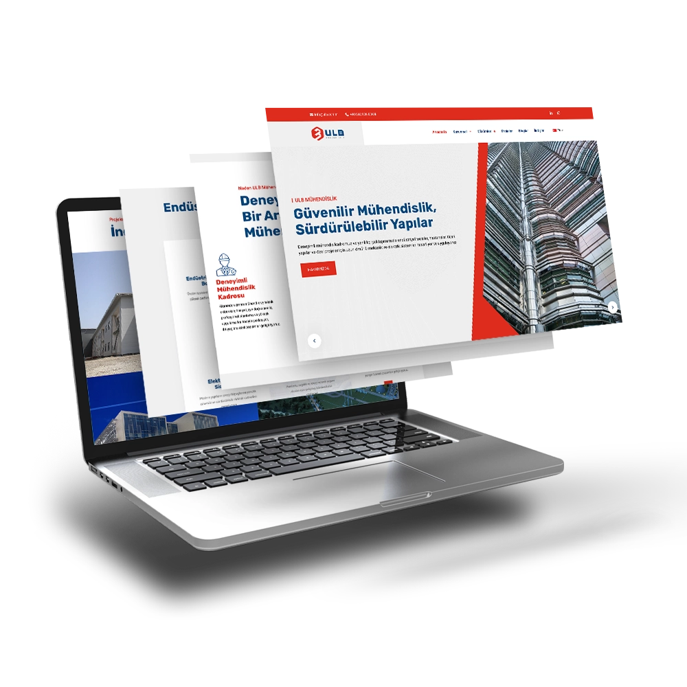 ULB Mühendislik Web Tasarımı